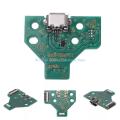 12-Pin USB Charging Port Socket Circuit Board JDS-011 with Flex Cable For Sony PS4 Controller High Quality. 