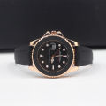 YachtMaster Watch For Men With Rotating Bezel. 