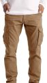 Classics Men's Cargo Jogging Beigo Color Trousers. 
