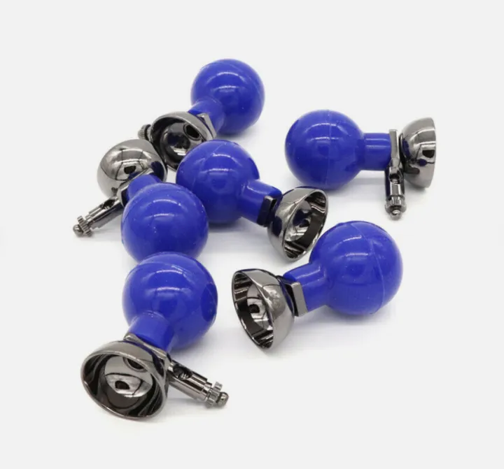 6Pcs/%201Set%20Adult%20Reusable%20ECG/EKG%20Electrodes%20Suction%20Cup%20ball%20Ag/AgCI%20Universal%20-%20Image%204