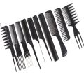 10Pcs/Lot Anti Static Hair Brush Hairstyle Comb Set Travel Hair Brushes Hairdresser Brush Hair Care Styling Tools Sets. 