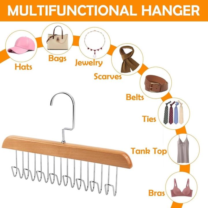 8%20Hooks%20Adjustable%20Closet%20Hangers,%20Wooden%20Hangers%20for%20Belt%20Hanger%20for%20Tie%20Lingerie%20Belt%20Scarf%20Tie%20Storage%20Racks%20Foldable%20Hooks%20Wood%20Hanger%20Wardrobe%20Organizers%20for%20Men%20Women%20-%20Image%202