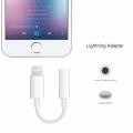 (Bluetooth) Lightning to 3.5mm Headphone Jack Connector Adaptor | Single Port Splitter For Iphone | Earphone Female Audio Dongle Listening Gaming Handsfree Connector For iPhone Fast Charging Mobile Phone Aux Cable Earphones Headphones Converter - For IOS. 