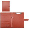 Leather Padfolio Contract Business A5 Portfolio Executive Professional Document Holder for Office Meetings Presentations. 