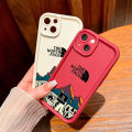 AMORVOR for Samsung A03 A03S A04 A04E A04S A05 A05S Back Cover Soft Square Ladder The North Face Silicone Camera Protection Phone Case. 