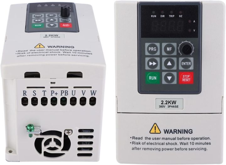 VFD Inverter - 380V 2.2KW - VFD Variable Frequency Drive Inverter for Motor Speed Control - 3-Phase Input Output