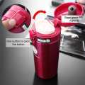 stainless steel cup, coffee cup fill anything/ portable easy to carry Reusable Vacuum Insulated Coffee Tumbler, Vacuum Insulated Coffee Travel Mug Spill Proof with Lid, Water Tumbler With Screw Lid, Portable Coffee Cup, Coffee Mug, Portable Coffee. 