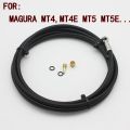 Bike Bicycle 2 METER BRAKE HOSE KIT FIT MAGURA MT5/MT6/MT7/MT8 & MT TRAIL Mega Line Tube + Oil Needle+Olive+Rubber Rings. 