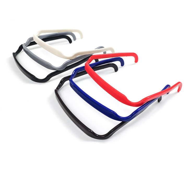 Fashion Sunglasses Frame Shape Plastic Hairband For Women Elegant Solid Headband ANLAN