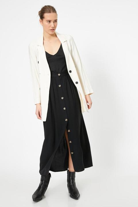 Koton%20Women's%20Black%20Skirt%200KAF70384GW%20-%20Image%203