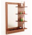 Wall Mount Dressing Table / Dresser with Mirror & Shelves. 