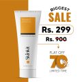 SkinKit Vitamin C Facewash with Niacinamide & Licorice Extract | Brightening & Hydrating Facial Cleanser | Anti-Dullness & Oil Control Face Wash for Men & Women | Daily Skincare Pakistan. 
