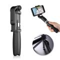 New Style L01 Mobile Phone Tripod Selfie Stick Horizontal And Vertical Bluetooth Remote Control Take Selfie Stick Bluetooth Selfie Stick For Live Artifact. 
