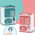 Smart Fingerprint ATM Bank Safe Storage Tank Toy For Kids. 