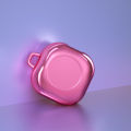 For Samsung Galaxy buds live case transparent plating pc cover with protective cover good effect and easy to use. 