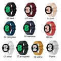 Samsung galaxy watch 4 Strap Soft Silicone Wristband For Samsung Galaxy Watch 4 40mm/44mm , Samsung watch 4 Classic 42mm/46mm Strap Replacement Watch Band. 