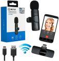 Boya BY-MW3 Wireless Microphone For iFone & Type-C User | Best For Personal Vlogging & Video Recording with Noise Cancellation & Cordless Clip. 
