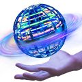 Flying Spinner Fidget Ball Toys Kids USB Rechargeable Built in Lights 360° Rotating Magic Controller Flight Ball ufo Drone Gift Toy for Kids/Adults. 