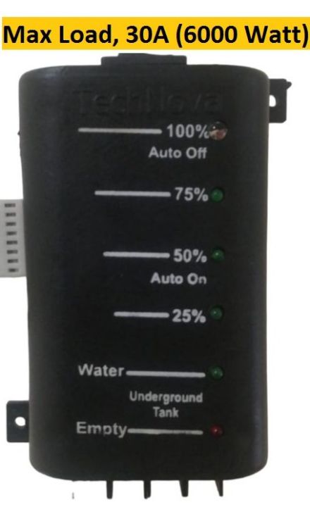 Automatic ON/OFF Device For suction Pump Plus Overhead Water Tank Level Indicator / Underground and Overhead Tank Controller / Water system Automatic Device / Tank water control system / Motor automatic switch / Pump automatic ON/ OFF switch