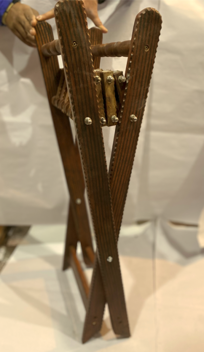 Brass%20Inlay%20Wooden%20Stool%20,%20Wooden%20Folding%20Stool%20with%20Brass%20Work%20,%20Wooden%20Stool%20-%20Image%202