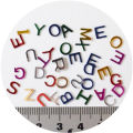 English Alphabet Resin Sequins Holographic Glitter For Epoxy Resin Art & Decorations. 