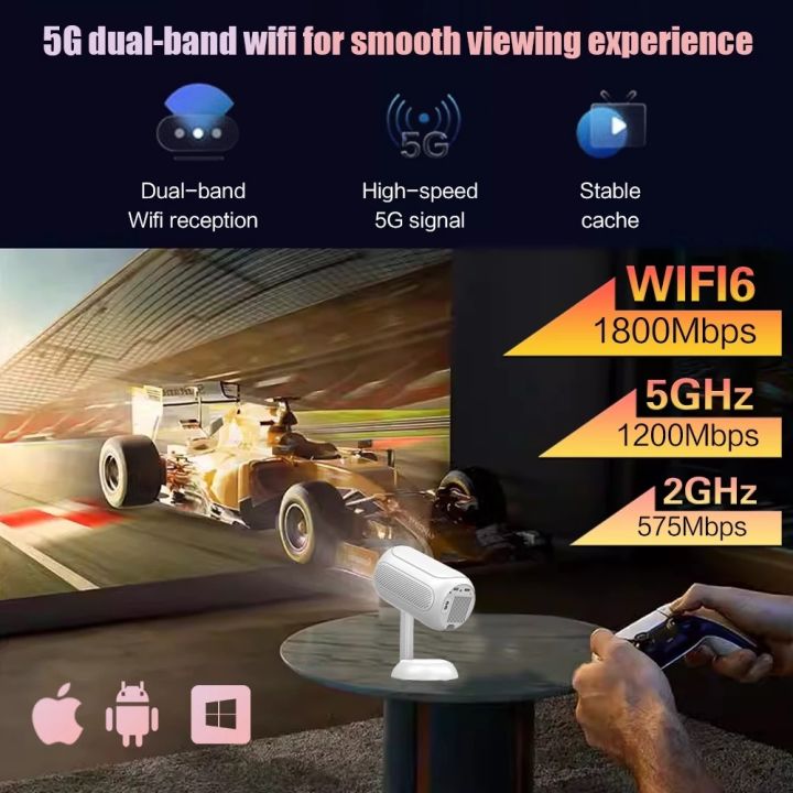 TS-6%20YJMOYE%20PORTABLE%20PROJECTOR%202GB+16GB%20ANDROID11.0%20SMART%20HD%204K%20MINI%20PROJECTORS%20GIMBAL%20COMES%20WITH%20HIDDEN%20LIFT%20-%20Image%205