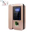 Smart Fingerprint Password Door Glass To Glass Lock For Frameless Glass Door Access Control System with Attendance system. 