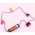 Electric Circuit Motor School Set 12 Pieces Electronic Science Project Kit for Kids Interesting Project for kids, dr Light Control Fan Circuit Science Diy Kit Educational (Big). 