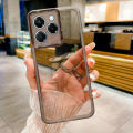 Casing For Infinix Note 40X 40 Pro+Camera Lens Protection Soft TPU Transparent Edge Fashion Phone Case Shockproof Back Cover. 