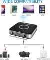 Convenient Hands-Free Calling: SONRU Bluetooth 5.0 Aux Adapter for Car and Home Stereo Systems UK IMPORT. 