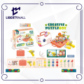 Electric Drilling Screw Puzzle games Toy Boys Girls 3D Construction Drill Screw Toys Set Creative Educational learning toy Blocks for kids Tool Kit Toys Gifts for Kids. 