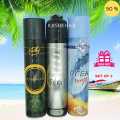 Air Freshener Poisonous| Silva |Ocean Breeze| Arabic Pack of 3 300ml Big Bottle House Care Room Spray Imported High Quality Value Budget Pack Deal Offer Fresh Scent Fragrance | Wash Room Bath Room Easy to use | Office Room | Car Air Freshener | Hotel Room. 