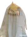 white color suit stitched suit for women 3pics suit. 