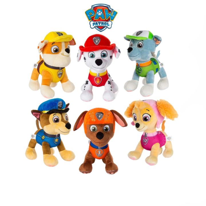 Nickelodeon paw patrol soft toys hotsell