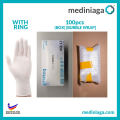 mediniaga 9| BLACK Disposable Nitrile Gloves (Powder Free, Non Medical). 