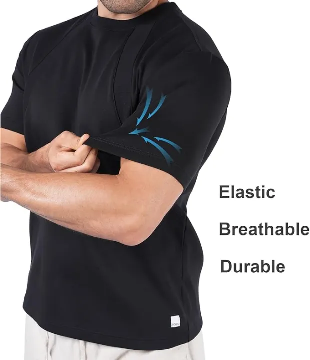 London%20Bridge%20-%20Roboc%20Spandexdry%20T-Shirts%20for%20Men%20-%20Black%20-%20Image%202