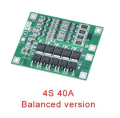4S 40A Balance BMS Li-ion 18650 Lithium Battery Charger Protection Board Charge Processor 18650 BMS For Drill Motor 14.8V 16.8V Balanced BMS. 