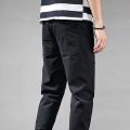 Men's Khaki Jogger Pants Dynamic Youthful Style. 