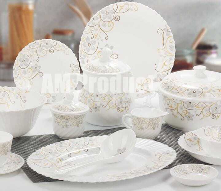 Corele Original China Marble Dinner Set 72pcs