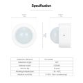 Movement Sensor Zigbee 3.0 Tuya Mini Smart Human Motion PIR Transducer Smart Life Home Wireless Connection Light. 