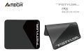 A4Tech FP20 Mousepad - FSTYLER - Non-Slip Rubber Base - Fine Knit Edges - Black. 