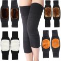 1 Pair Knee Brace Thermal Winter Sleeves Long Warm Leg Sleeve Wool Pad Support High Quality Fleece Inside - Leg Warmer Warm Knee Brace Pad - 1 Pair Men Women Cashmere Knee Braces - Cashmere Leg Warmer – Best - Leg Warmers For Men. 