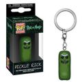 Funko Pop! 2" Rick and MortyMr.Meeseeks Snowball Pickle Rick Keychain Action Figure Keyring Toys model Dolls. 
