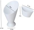 French Fries / Snacks Holder Best Dipping Cones French Fries Dipping Sauce Snack Holder Party Food Serving Bowl Serving Stand Snack Pot. 