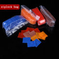 Thick 0.24mm 100pcs Mini Cute Zip lock Bags Plastic Packaging Bags Plastic Zipper Bag Ziplock Pill Jewelry Packaging Pouches. 