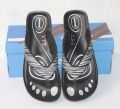 Original Thai Synthetic Leather Upper & PU Sole Slippers For Women A0894. 