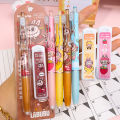 0.5mm Kawaii Labub Mechanical Pencil Set With Refill Leads Cute School Office Writing Pencils Stationery Gift. 