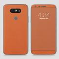 LG G5 Skin - SkinLee HQ Vinyl Skin Wrap (Not Cover) - Matte Orange Material - SKINLEE-176-2-115-64. 