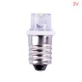 5pcs/set E10 Led Bulb DC 3V 4.5V Instrument Bulb Indicator Bulb Flashlight Bulb Encounter. 