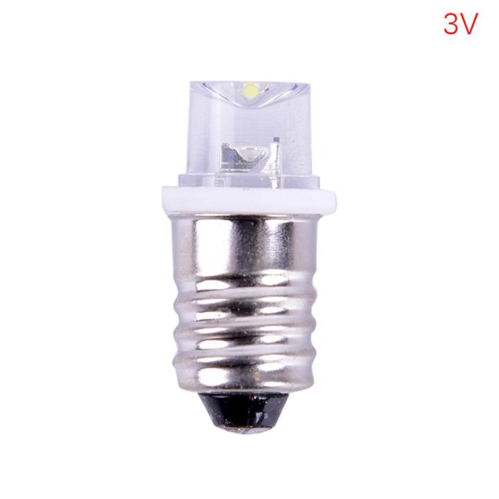 5pcs/set E10 Led Bulb DC 3V 4.5V Instrument Bulb Indicator Bulb Flashlight Bulb Encounter